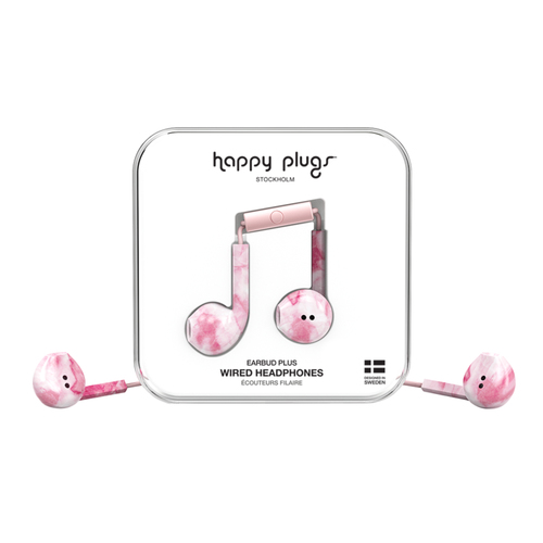 Happy Plugs Earbud Plus Headset Wired In-ear Calls/Music Pink