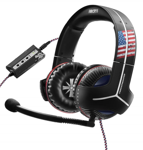 Thrustmaster Y-350CPX 7.1 Powered Far Cry 5 Edition Headset Wired Head-band Gaming Black, Blue, Red, White