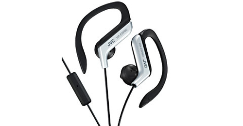JVC HA-EBR80S Headset Wired Ear-hook Sports Silver