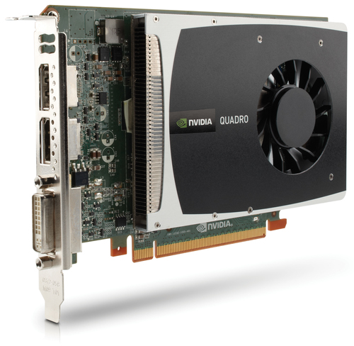 HP WS094ET graphics card NVIDIA Quadro 2000 1 GB GDDR5