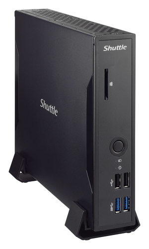 Shuttle D 4371XA PC/workstation Intel® Celeron® 1037U 4 GB DDR3-SDRAM 500 GB HDD Nettop Mini PC Black