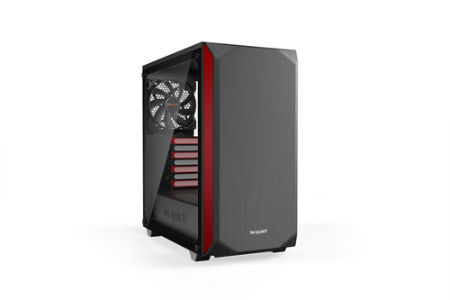be quiet! PURE BASE 500 Midi Tower Black, Red