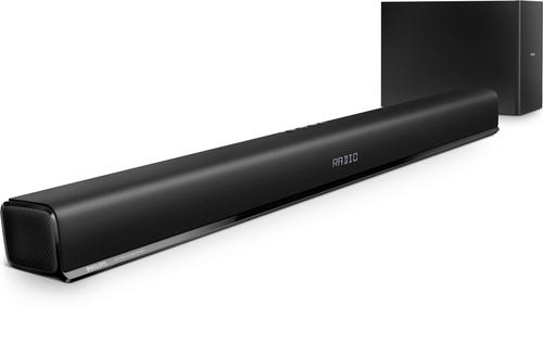 Philips HTL1193B/98 soundbar speaker Black 2.1 channels 80 W