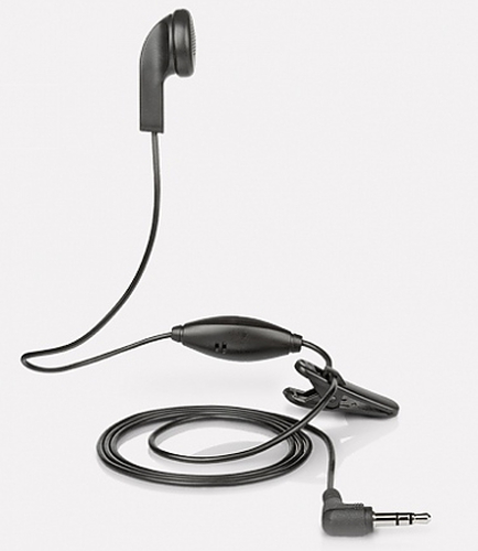 Emporia PFSPO-V170 headphones/headset Wired In-ear Calls/Music Black