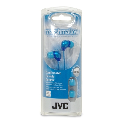 JVC Marshmallow Headphones Wired Blue