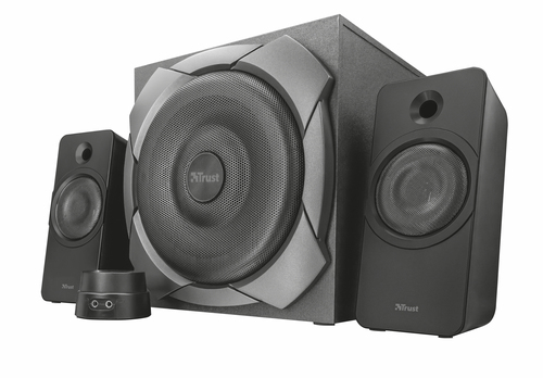 Trust 21749 speaker set 100 W PC Black 2.1 channels 2-way 50 W