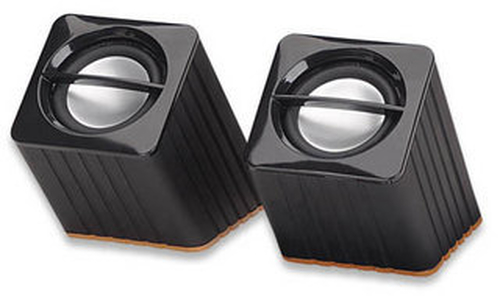 Manhattan 2775 1-way Black Wired 2 W
