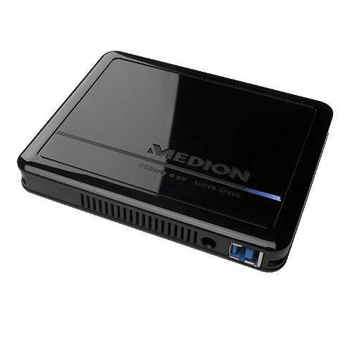 MEDION P82720 external hard drive 500 GB 5400 RPM 2.5″ Black