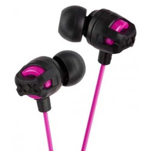 JVC HA-FX101 Headphones Wired In-ear Music Black, Pink