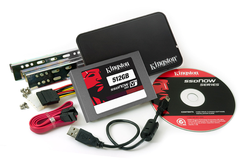 Kingston Technology SSDNow V+100 Upg. Bundle Kit 512 GB 2.5″ Serial ATA II