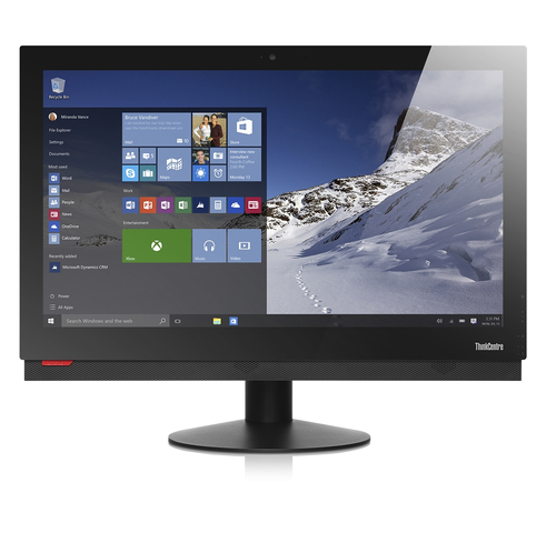 Lenovo ThinkCentre M900z Intel® Core™ i7 i7-6700 60.5 cm (23.8″) 1920 x 1080 pixels Touchscreen All-in-One PC 4 GB DDR4-SDRAM 128 GB SSD Windows 7 Professional Black