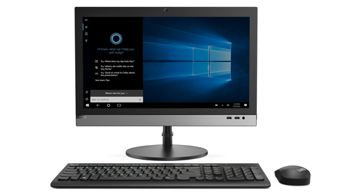 Lenovo V330 Intel® Core™ i3 i3-8100 49.5 cm (19.5″) 1600 x 900 pixels All-in-One PC 4 GB DDR4-SDRAM 1 TB HDD Windows 10 Pro Wi-Fi 5 (802.11ac) Black