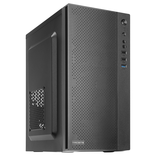 Tacens Anima AC5 Compact Micro ATX PC Case Front Mesh Cooling USB 3.0 Black