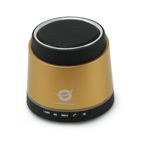 Conceptronic CLLSPKPCARG portable/party speaker Mono portable speaker Gold