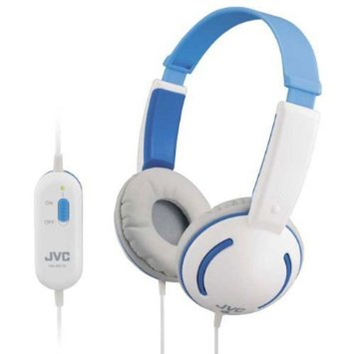 JVC HA-KD10-A Headphones Wired Head-band Blue, White