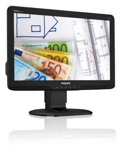 Philips Brilliance 201BL2CB/93 computer monitor 50.8 cm (20″) 1600 x 900 pixels Black