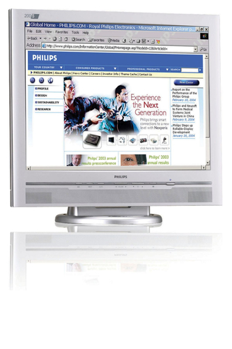 Philips Brilliance 200S4SS/00 computer monitor 51 cm (20.1″) 1600 x 1200 pixels LCD
