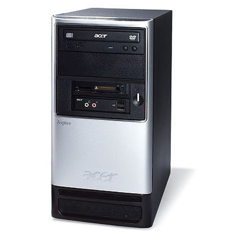 Acer Aspire T140 AMD ATHLON64 3400+ XPH 512MB HDD 250GB DVD AMD Athlon 3400+ 0.5 GB NVIDIA GeForce 6600 Mini Tower PC
