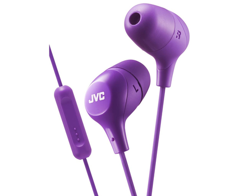 JVC HA-FX38M-V-E Inner ear headphones with remote & microphone