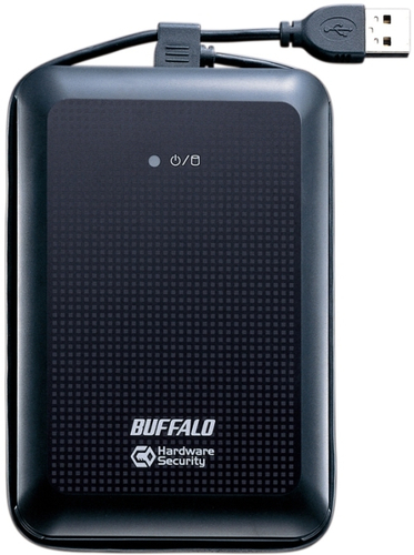 Buffalo MiniStation Pro, 160GB external hard drive 5400 RPM USB 2.0