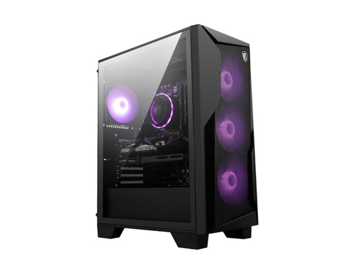 MSI CODEX Z2 B8NVL-695US PC AMD Ryzen™ 7 8700F 16 GB DDR5-SDRAM 1 TB SSD NVIDIA GeForce RTX 5060 Windows 11 Home Desktop Black