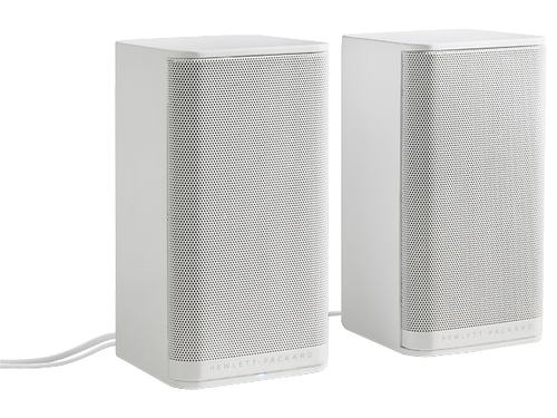 HP 2.0 White S5000 Speaker System Wired 4 W