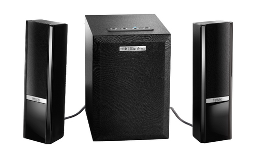 Hercules 2.1 Gloss Bluetooth speaker set Universal Black 2.1 channels 5 W
