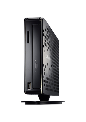 Shuttle XS35GT-804 V2 PC Intel Atom® D525 2 GB DDR3-SDRAM 500 GB NVIDIA® ION™ 2 Mini PC Black
