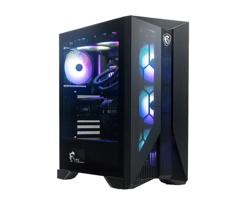 MSI Aegis R 13NUF-472CA Intel® Core™ i7 i7-13700KF 32 GB DDR5-SDRAM 1 TB SSD NVIDIA GeForce RTX 4070 Ti Windows 11 Home Desktop PC Black