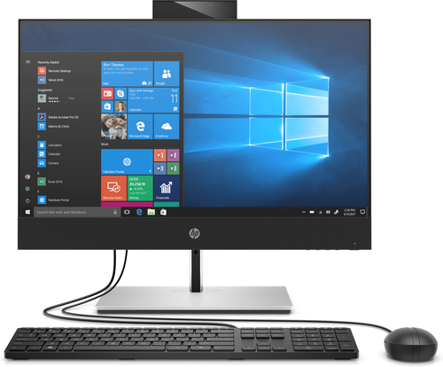 HP ProOne 440 G6 Intel® Core™ i7 i7-10700T 60.5 cm (23.8″) 1920 x 1080 pixels All-in-One PC 16 GB DDR4-SDRAM 512 GB SSD Windows 10 Pro Wi-Fi 6 (802.11ax) Black, Silver