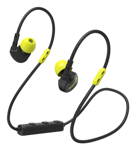 Hama Freedom Athletics III Headset Wireless In-ear Sports Bluetooth Black, Yellow