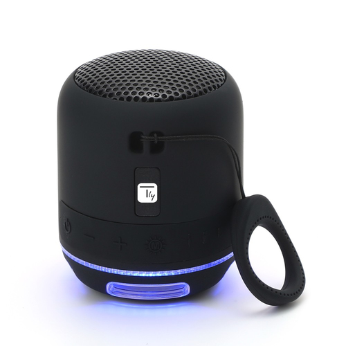 Techly ICASBL94BK portable/party speaker Black 5 W