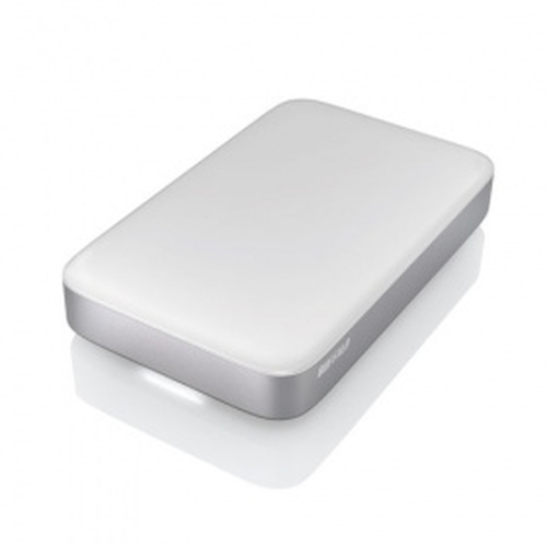 Buffalo MiniStation Thunderbolt external hard drive 500 GB White