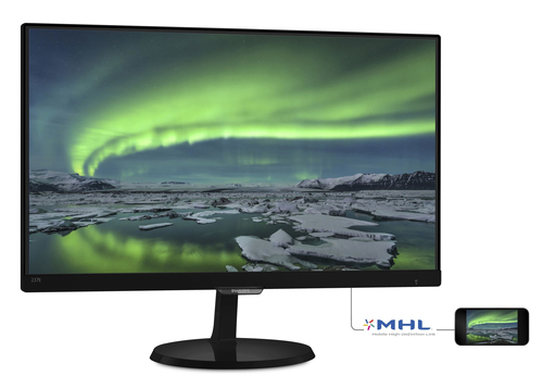 Philips 237E7QDSB/93 computer monitor 58.4 cm (23″) 1920 x 1080 pixels Full HD LED Black