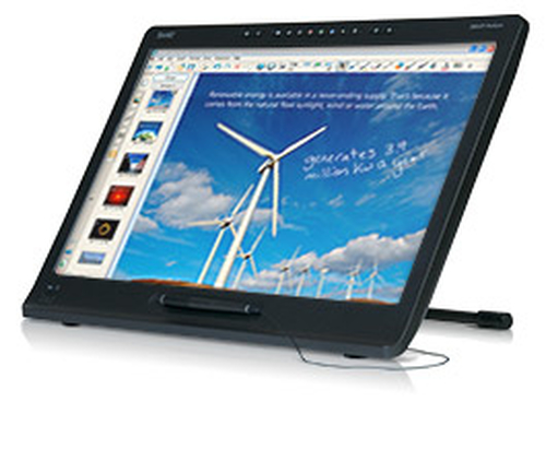 SMART Technologies SP524-NB computer monitor 61 cm (24″) 1920 x 1080 pixels Full HD LCD Touchscreen Black