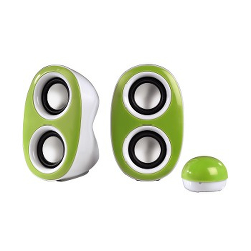 Hama 00052834 loudspeaker 1-way Green Wired 2.2 W
