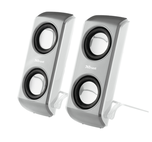 Trust Portable Notebook Speakers Silver Wired