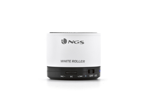 NGS White Roller Mono portable speaker