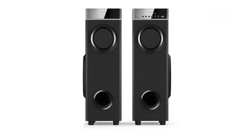 Philips SPA9060B/94 loudspeaker 2-way Black Wired & Wireless 60 W