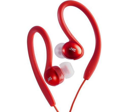 JVC HA-EBX5R Headphones Wired In-ear Red