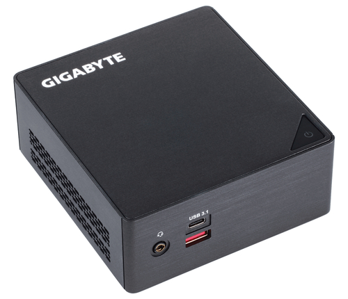 GIGABYTE GB-BSi7HA-6600 (rev. 1.0) 0.6L sized PC Black i7-6600U LGA 1356 (Socket B2) 2.6 GHz
