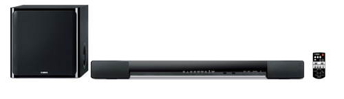 Yamaha YAS-203 Black 2.1 channels 200 W