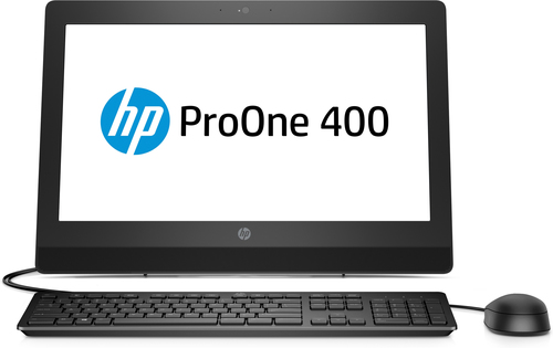 HP ProOne 400 G3 Intel® Core™ i3 i3-7100 50.8 cm (20″) 1600 x 900 pixels All-in-One PC 4 GB DDR4-SDRAM 500 GB HDD Windows 10 Pro Black