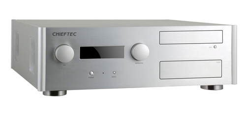 Chieftec Hi-Fi Series HM-02SL-OP, Silver (without PSU) Desktop