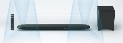 Sharp 8A-C31AX1 soundbar speaker Black 2.2 channels 494 W