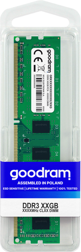 Goodram GR1600D364L11S/4G memory module 4 GB 1 x 4 GB DDR3 240-pin DIMM