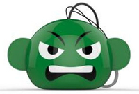 Celly MINI SPEAKER HULKY Mono portable speaker Green