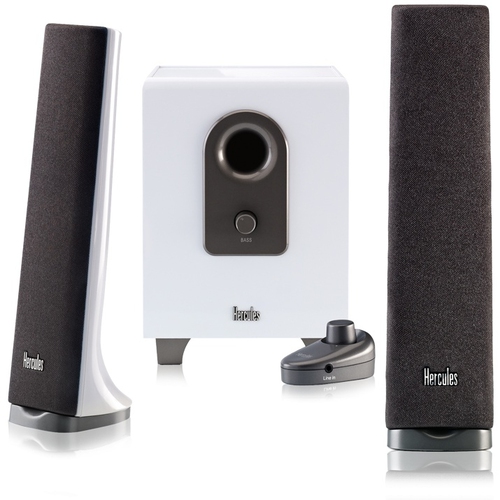Thrustmaster XPS 2.1 40 Slim speaker set 32 W PC White 2.1 channels 2-way 8 W