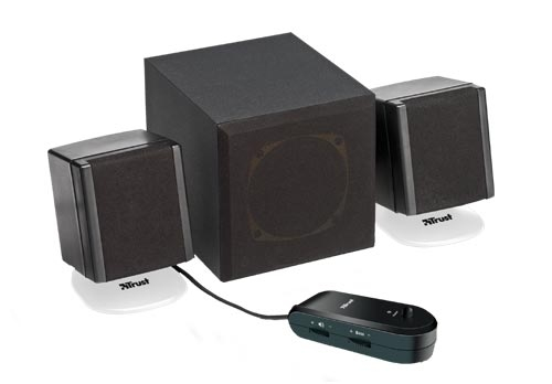 Trust SP-3050 UK speaker set 9 W Black 2.1 channels