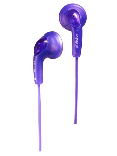 JVC HP-F140 Headphones Wired In-ear Violet